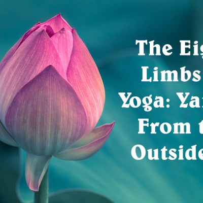 Eight Limbs of Yoga: Yamas- From the Outside&nbsp;In